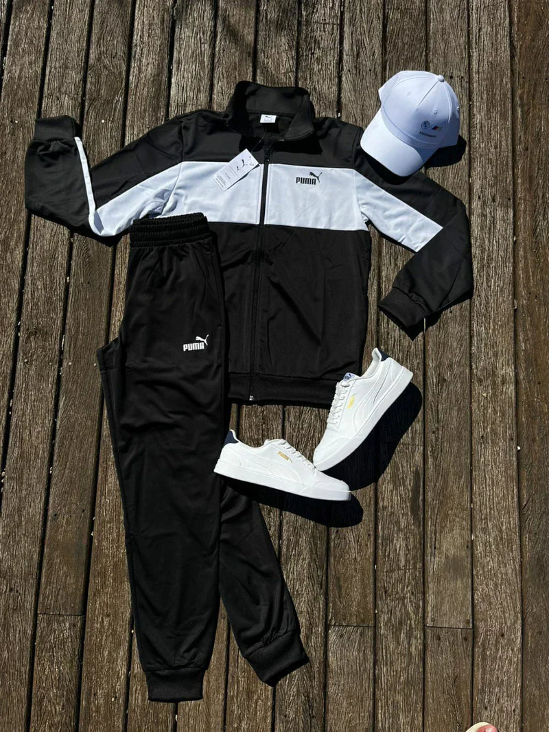 Kit completo Puma Colorblock suit + Tênis Puma