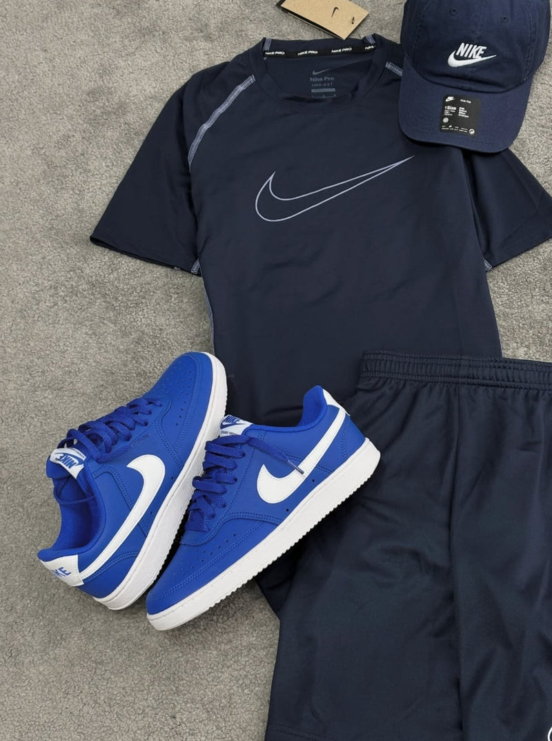 Kit completo Nike Pro + Tênis Court Vision